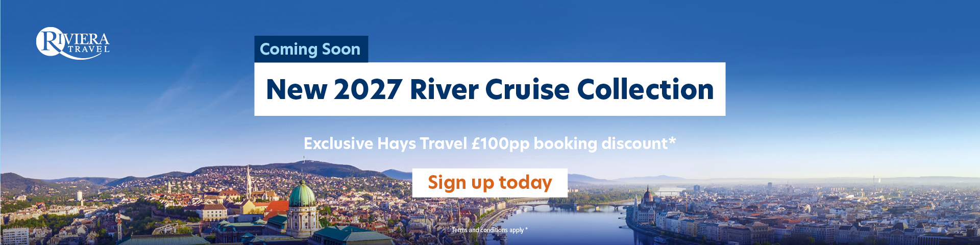 Riviera Travel’s new 2027 River Cruise Collection is Coming Soon…